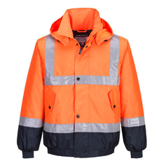 Hi-Vis Contrast Bomber Jacket  - MJ204 - Portwest-0