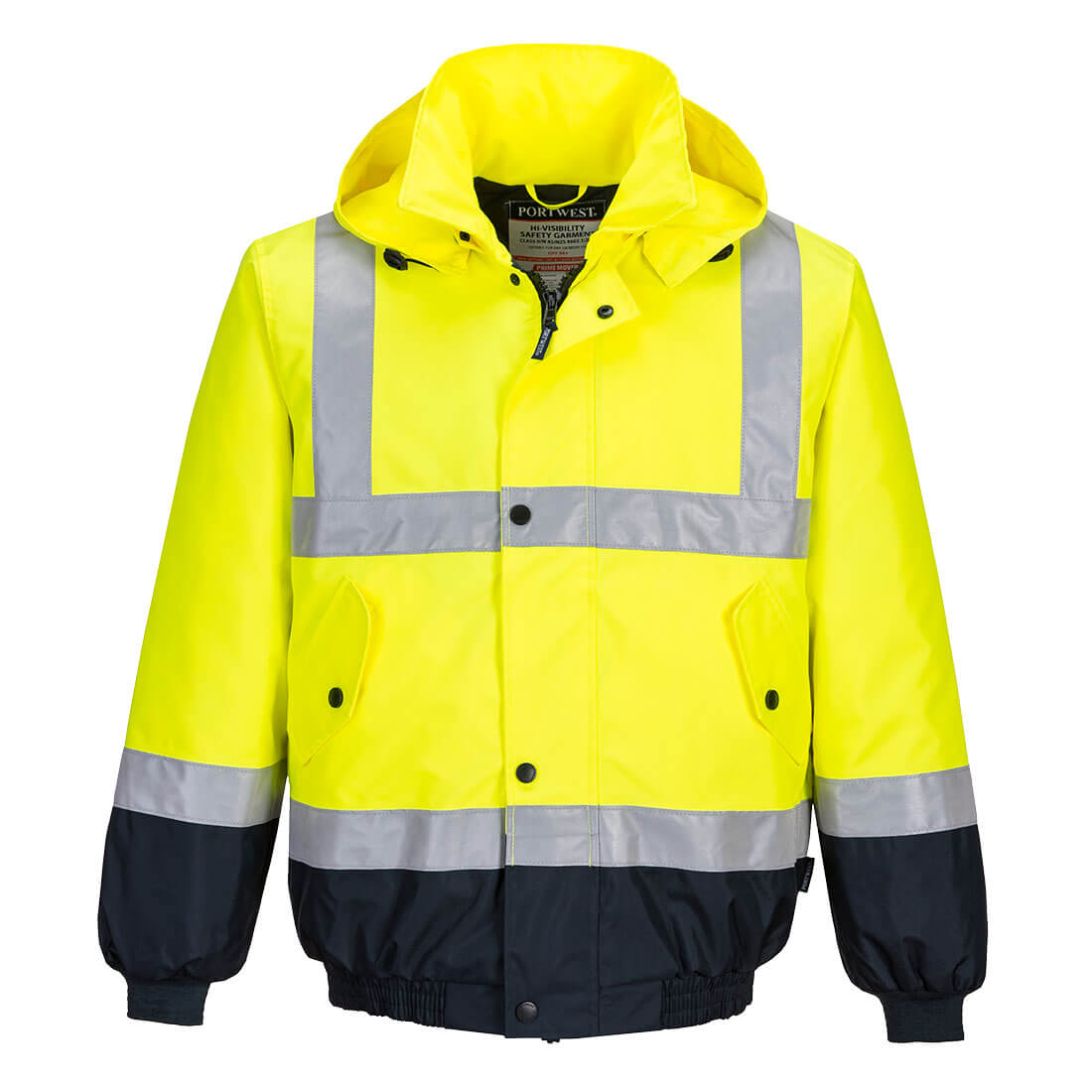 Hi-Vis Contrast Bomber Jacket  - MJ204 - Portwest-1
