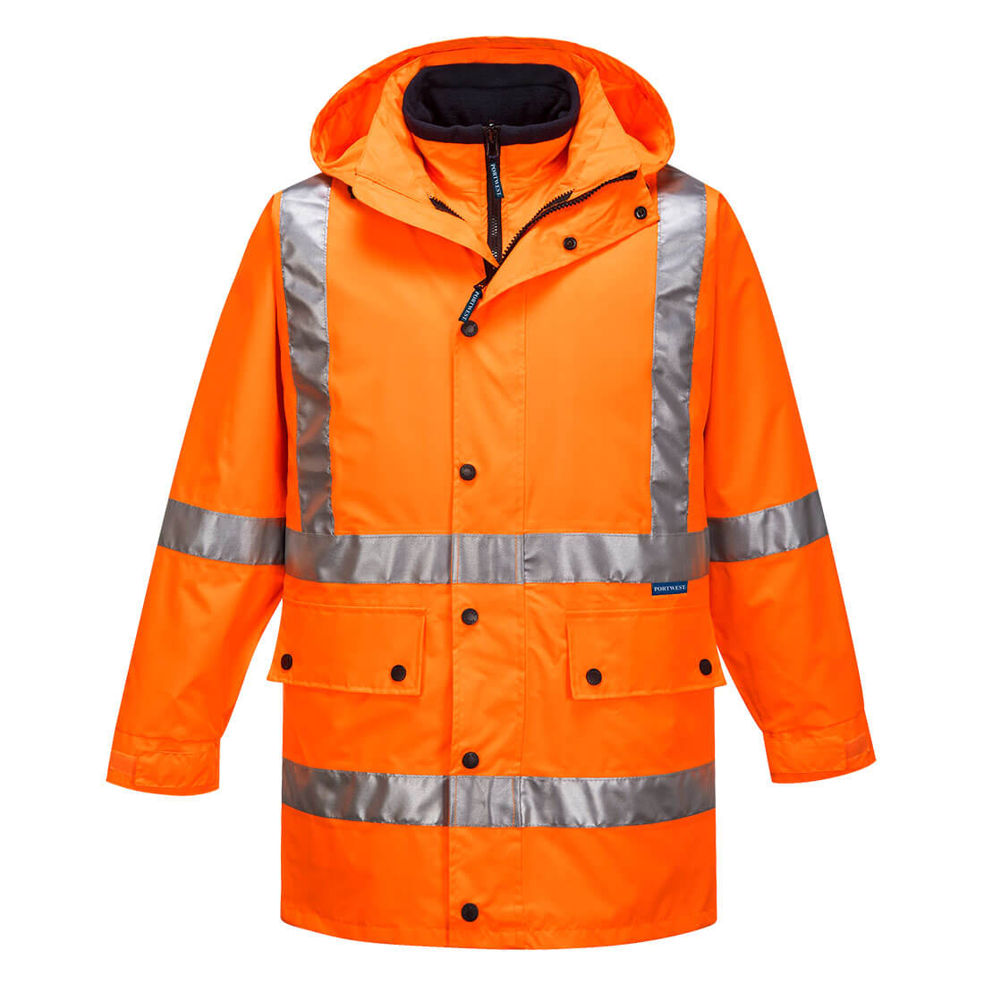 Max Hi-Vis X Back 4-in-1 Jacket - MJ331 - Portwest-0