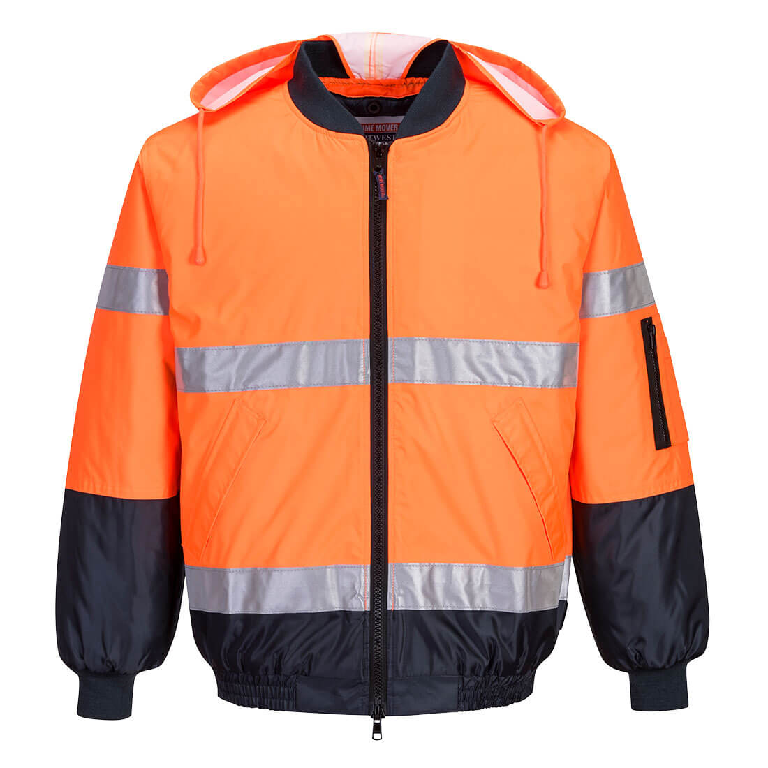 Hi-Vis Contrast Bomber Jacket  - MJ504 - Portwest-0