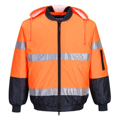 Hi-Vis Contrast Bomber Jacket  - MJ504 - Portwest-0
