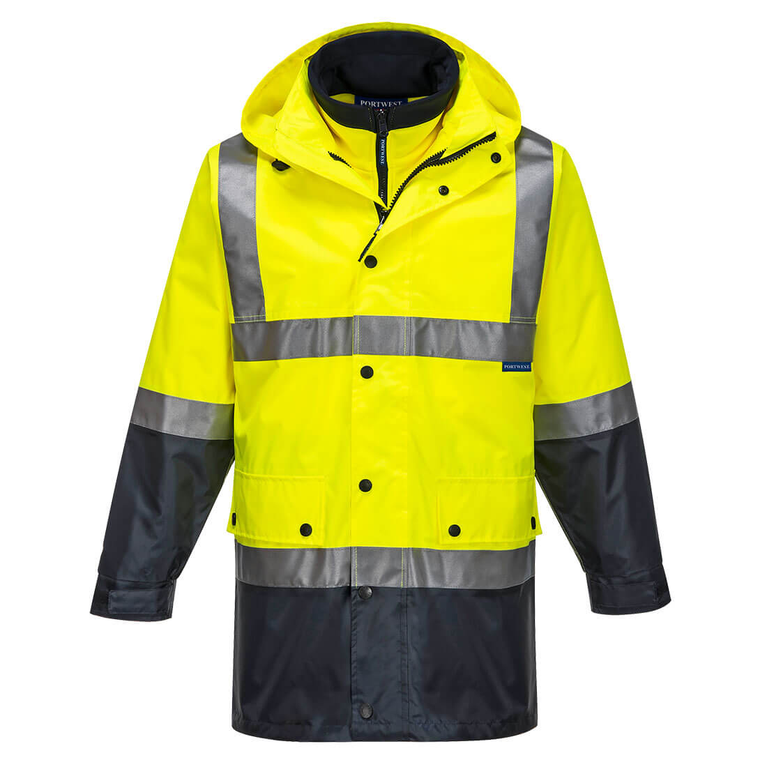 Eyre Hi-Vis 4-in-1 Contrast Jacket - MJ881 - Portwest-2