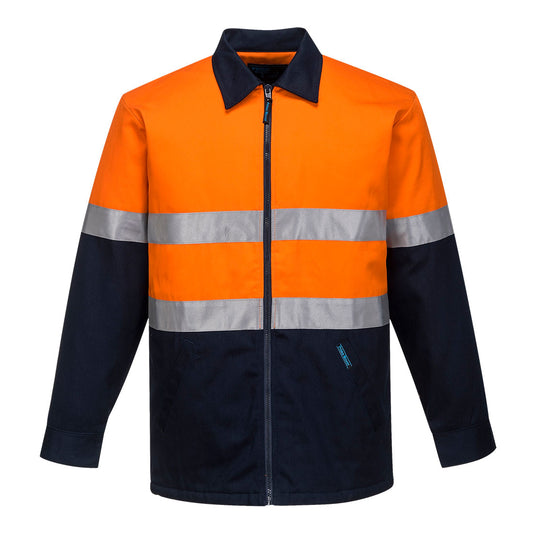 Hi-Vis Contrast Insulated Work Jacket  - MJ987 - Portwest-0
