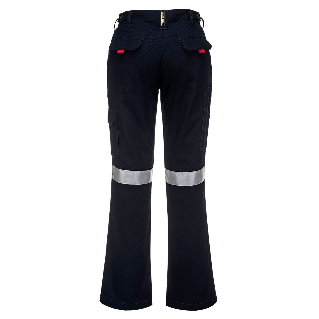 Portwest ML709 Women's Cargo Pants with Tape in Navy - back view