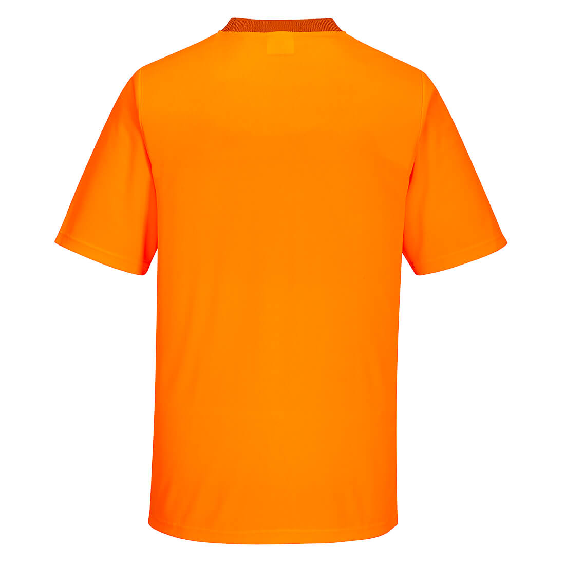 Portwest MP111 Hi-Vis Contrast Class D T-Shirt S/S in Orange/Navy - back view