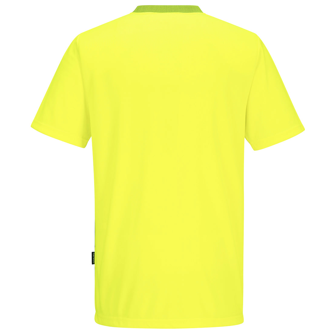 Portwest MP111 Hi-Vis Contrast Class D T-Shirt S/S in Yellow/Navy - back view