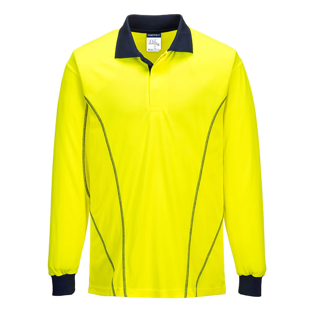 AirMesh Long Sleeve Polo - MP512 - Portwest-0