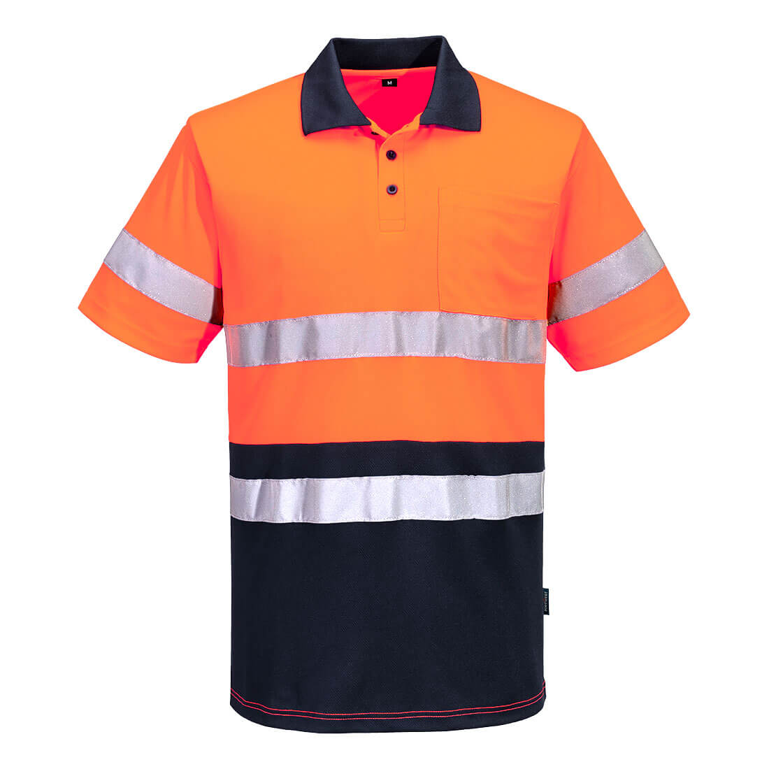 Hi-Vis Contrast Polo Shirt S/S - MP616 - Portwest-0