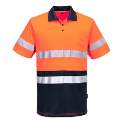 Hi-Vis Contrast Polo Shirt S/S - MP616 - Portwest-0