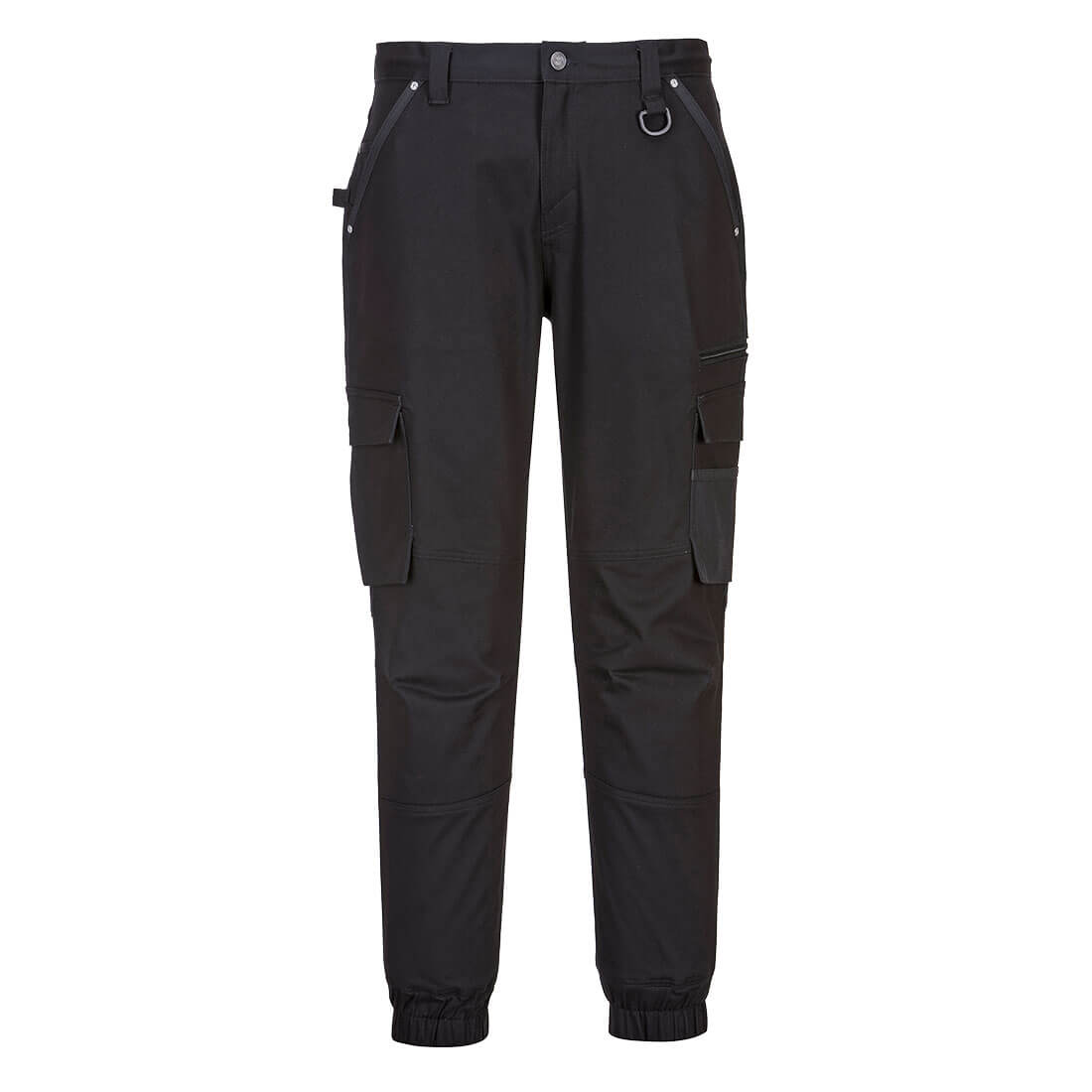 KX3 Stretch Slim Fit Cuffed Work Pants - MP703 - Portwest-0