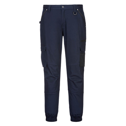 KX3 Stretch Slim Fit Cuffed Work Pants - MP703 - Portwest-1