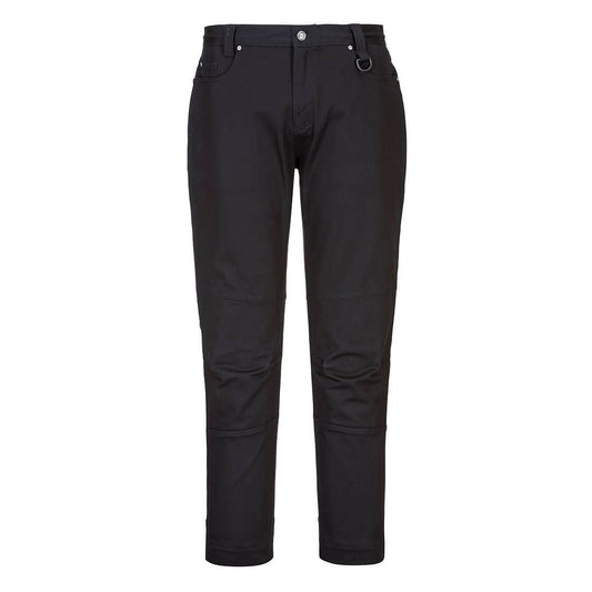 KX3 Stretch Slim Fit Work Pants - MP708 - Portwest - Black