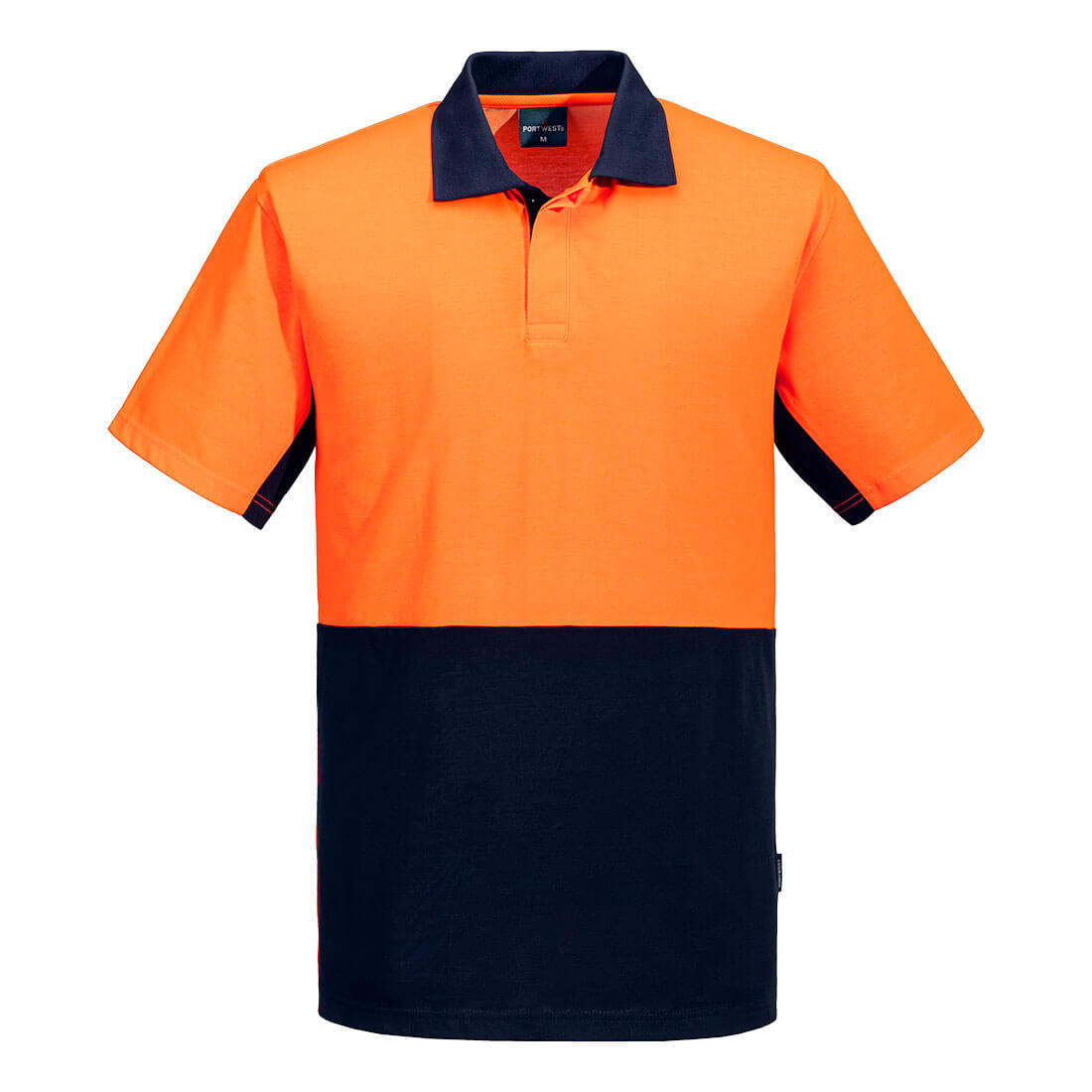 Hi-Vis Contrast Class D Polo Shirt S/S - MP810 - Portwest-0