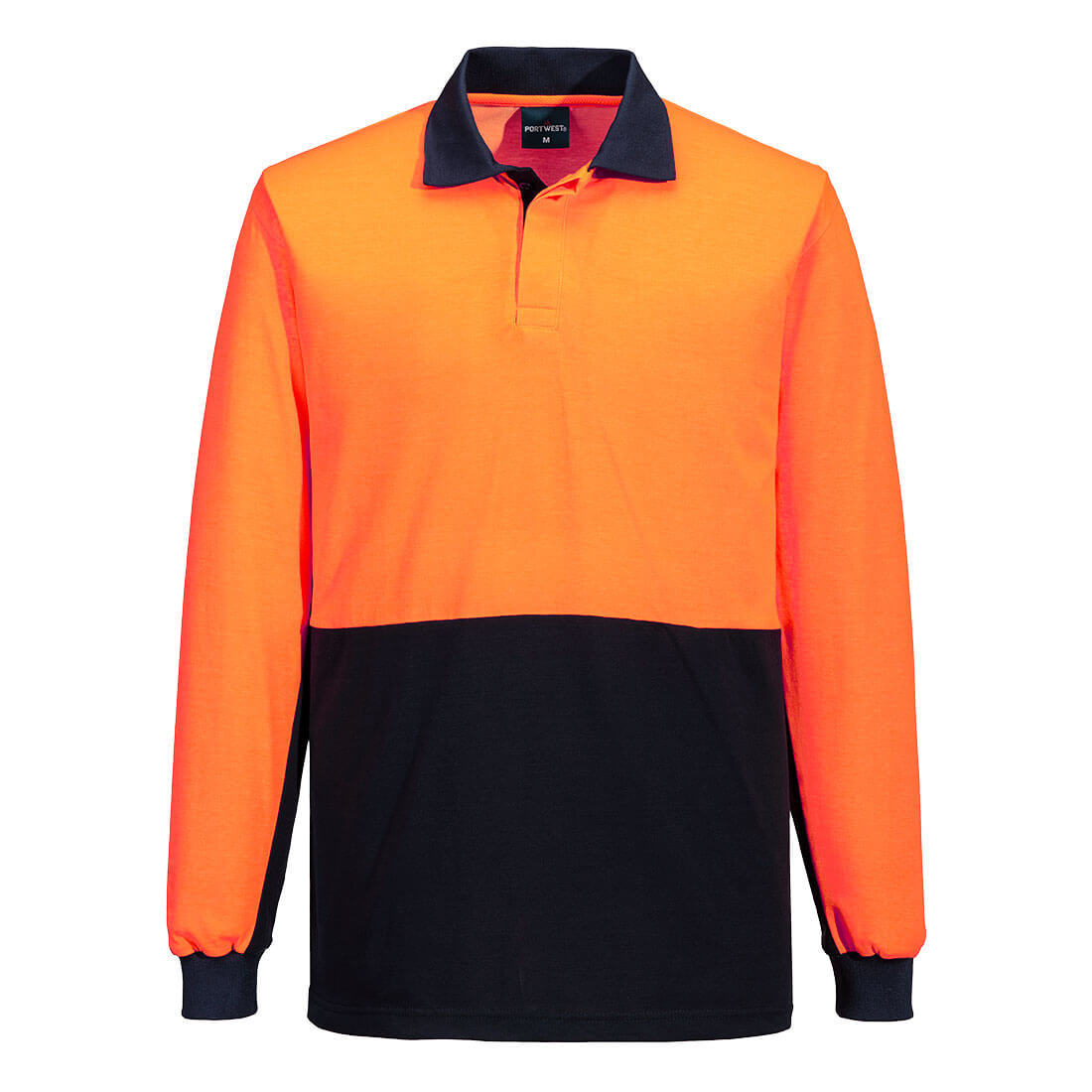 Hi-Vis Contrast Class D Polo Shirt L/S - MP813 - Portwest-0