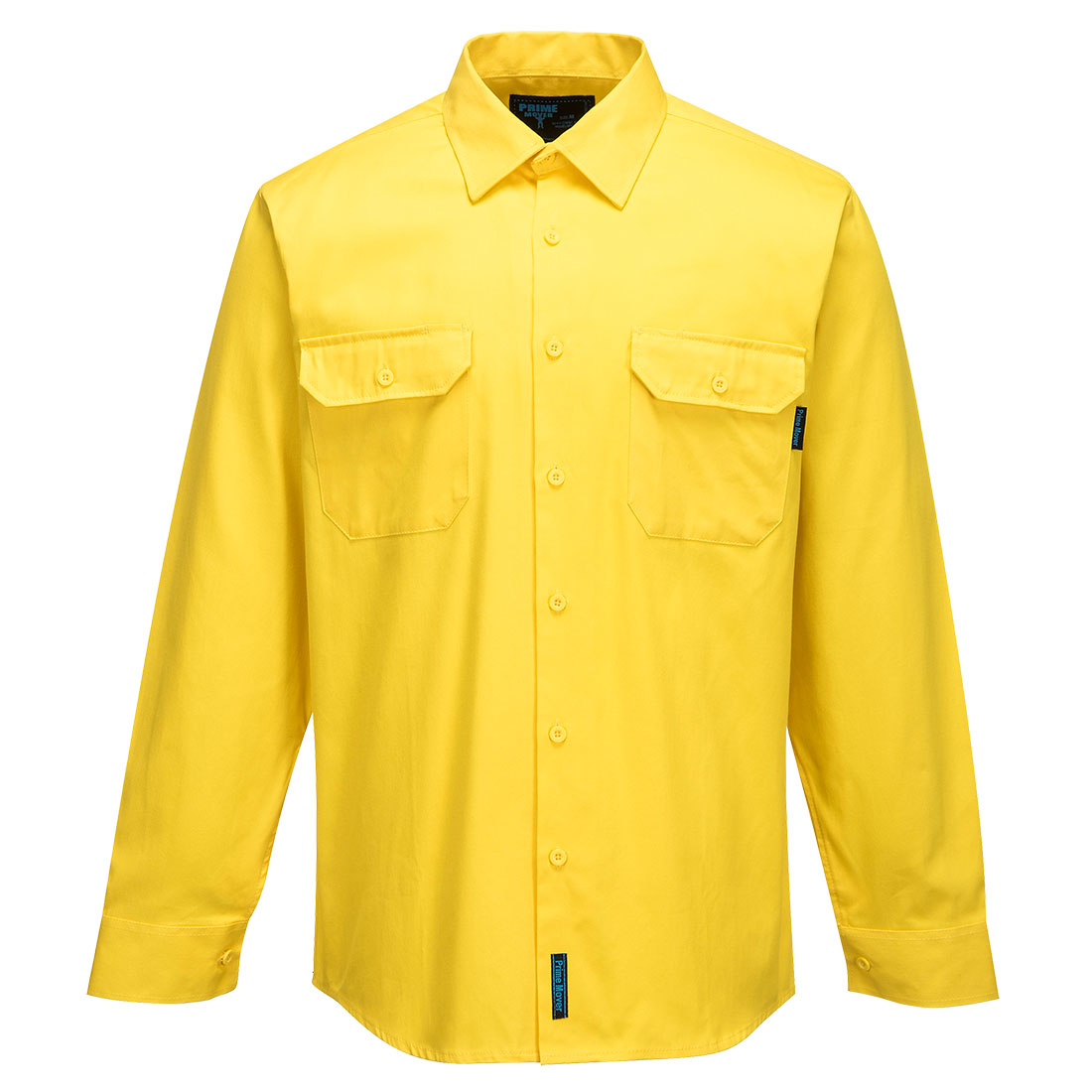 Hi-Vis Regular Weight Long Sleeve Shirt - MS988 - Portwest-1