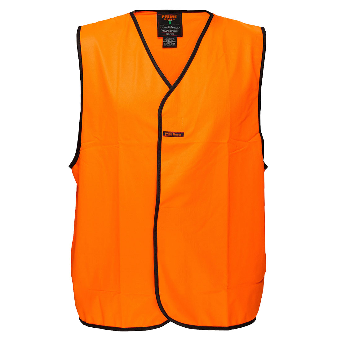 Portwest MV118 Hi-Vis Class D Fire Warden Vest in Orange - back view
