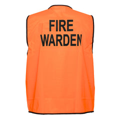 Hi-Vis Class D Fire Warden Vest  - MV118 - Portwest-0