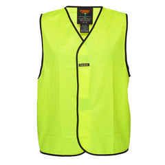 Portwest MV118 Hi-Vis Class D Fire Warden Vest in Yellow - back view