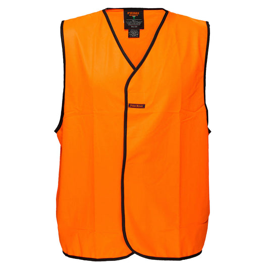 Portwest MV120 Hi-Vis Class D Visitor Vest in Orange - back view