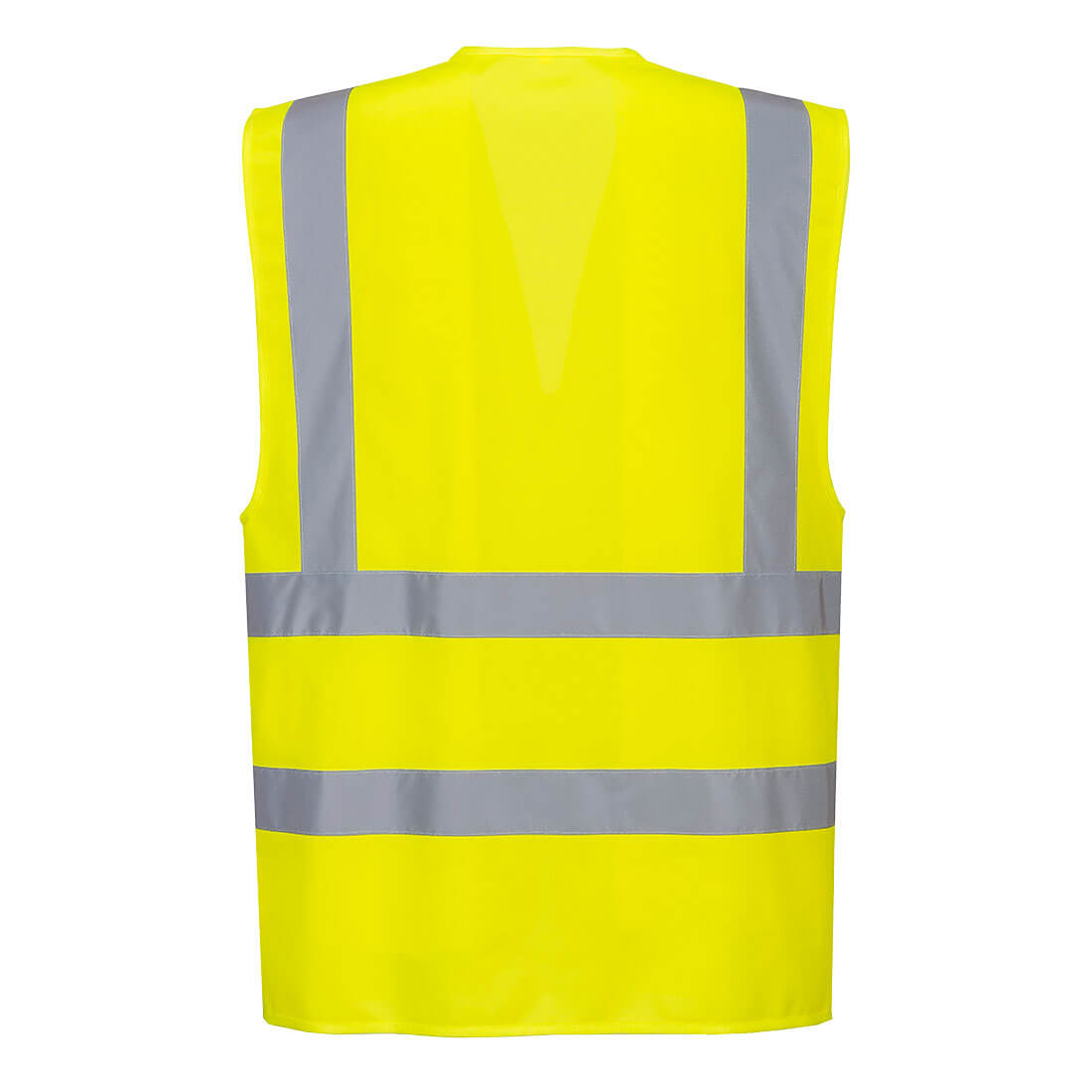 Portwest MV476 Hi-Vis Executive Vest in Yellow - back view