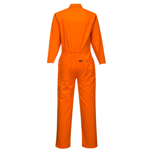 Portwest MW922 Hi-Vis Class D Coverall in Orange - back view