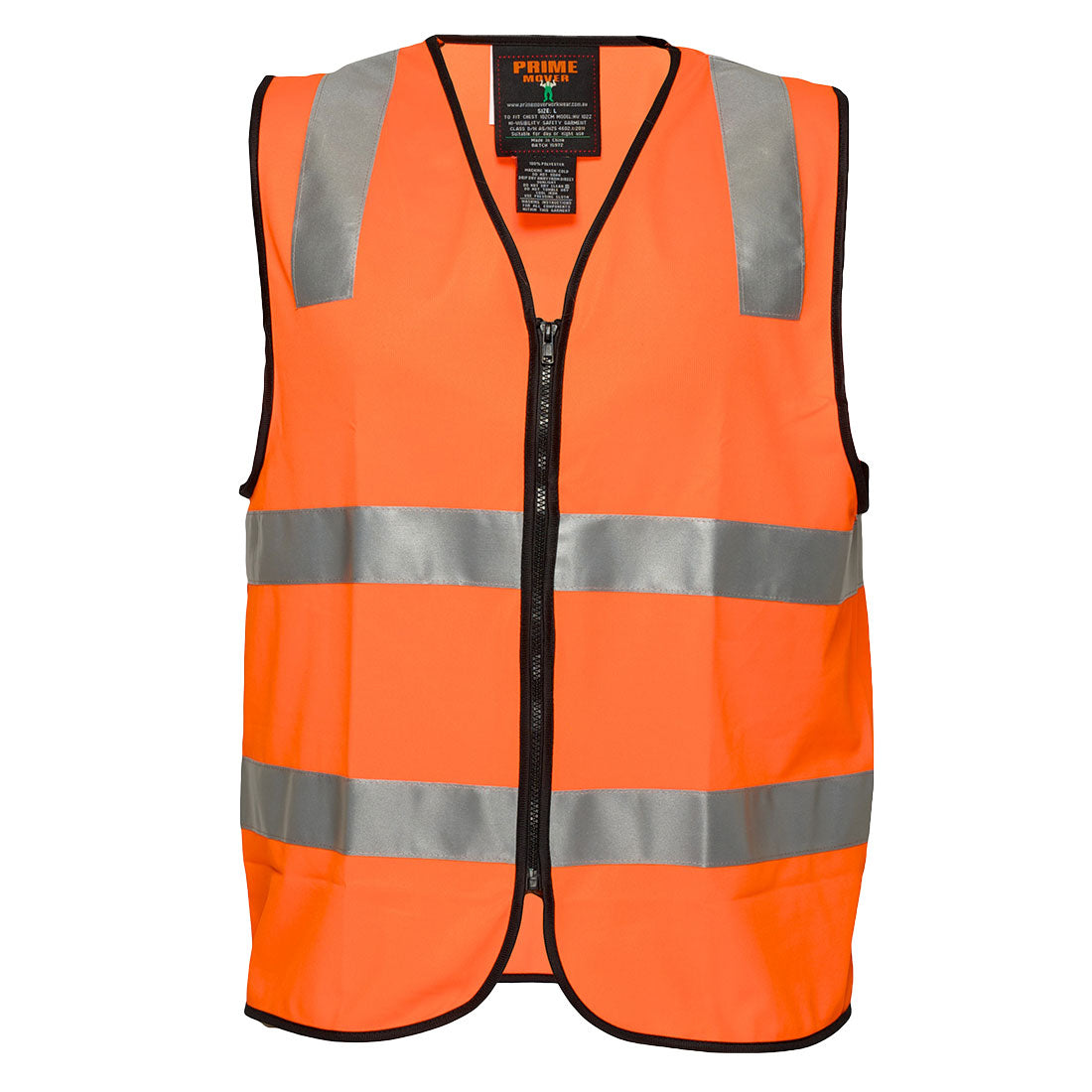 Hi-Vis Zipped Vest  - MZ102 - Portwest-0