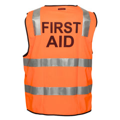 Hi-Vis Zipped First Aid Vest  - MZ103 - Portwest-0