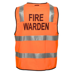 Hi-Vis Zipped Fire Warden Vest  - MZ104 - Portwest-0