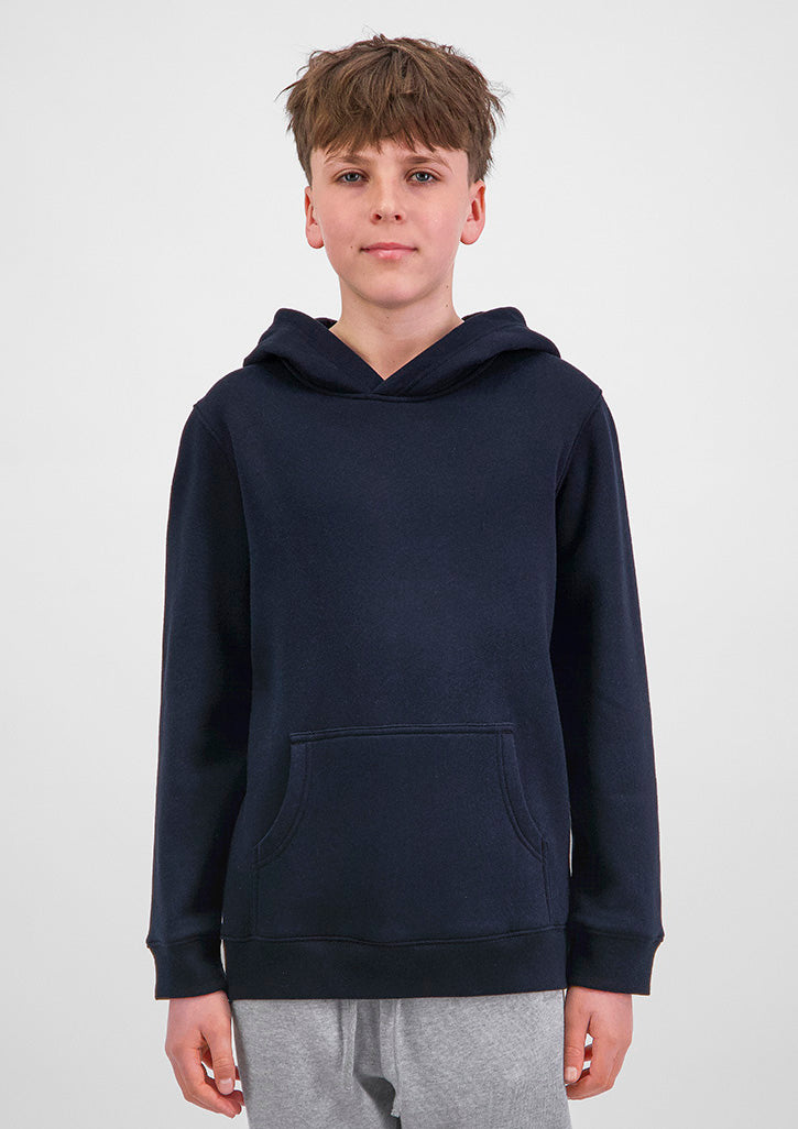 Basis Youth Hoodie - X1003Y in Navy - model
