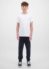 Basis Youth Track Pant - X1004Y in Navy - model