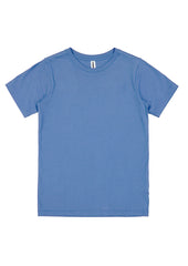 Basis Kids Short Sleeve Tee - X1001K in Ocean
