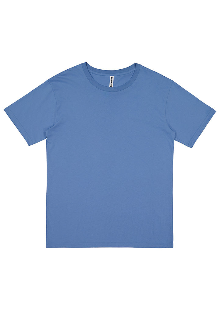 Basis Mens Short Sleeve Tee - X1001M in Ocean