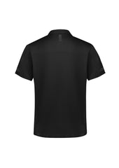 Biz Collection P200MS Balance Mens Short Sleeve Polo in Black/White - back view