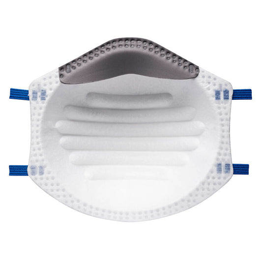 Portwest P200 FFP2 Dust Mist Respirator (Pk20) in White - back view