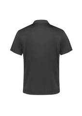 Biz Collection P206KS Action Kids Short Sleeve Polo in Grey - back view