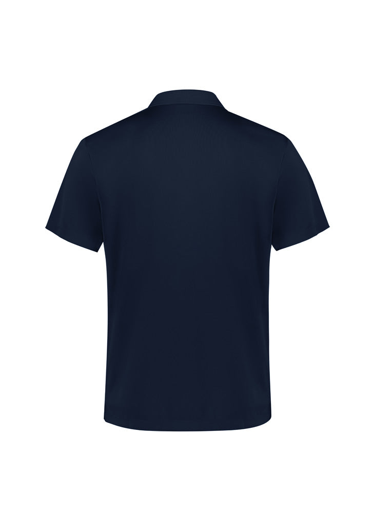 Biz Collection P206KS Action Kids Short Sleeve Polo in Navy - back view