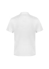 Biz Collection P206KS Action Kids Short Sleeve Polo in White - back view
