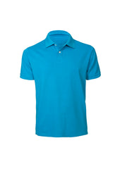 Biz Collection P2100 Neon Mens Short Sleeve Polo in Cyan