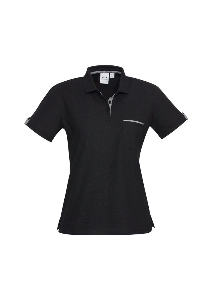 Womens Edge Short Sleeve Polo - P305LS - biz-collection-0