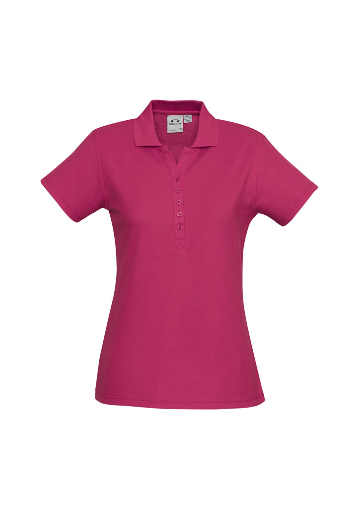 Womens Crew Short Sleeve Polo - P400LS - biz-collection-0