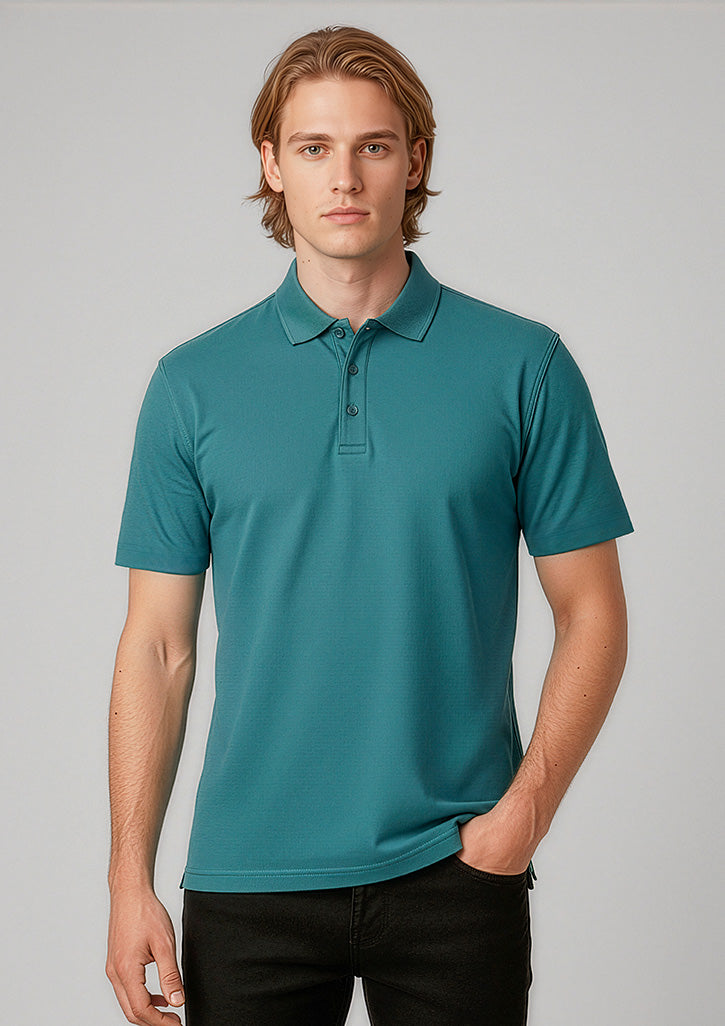 Crew Mens Short Sleeve Polo - P400MS - biz-collection-6