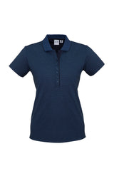 Womens Shadow Short Sleeve Polo - P501LS - biz-collection-0