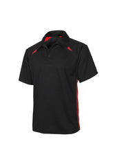 Mens Splice Short Sleeve Polo - P7700 - biz-collection-3