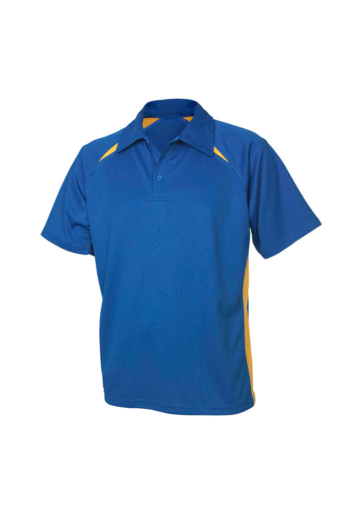 Mens Splice Short Sleeve Polo - P7700 - biz-collection-7