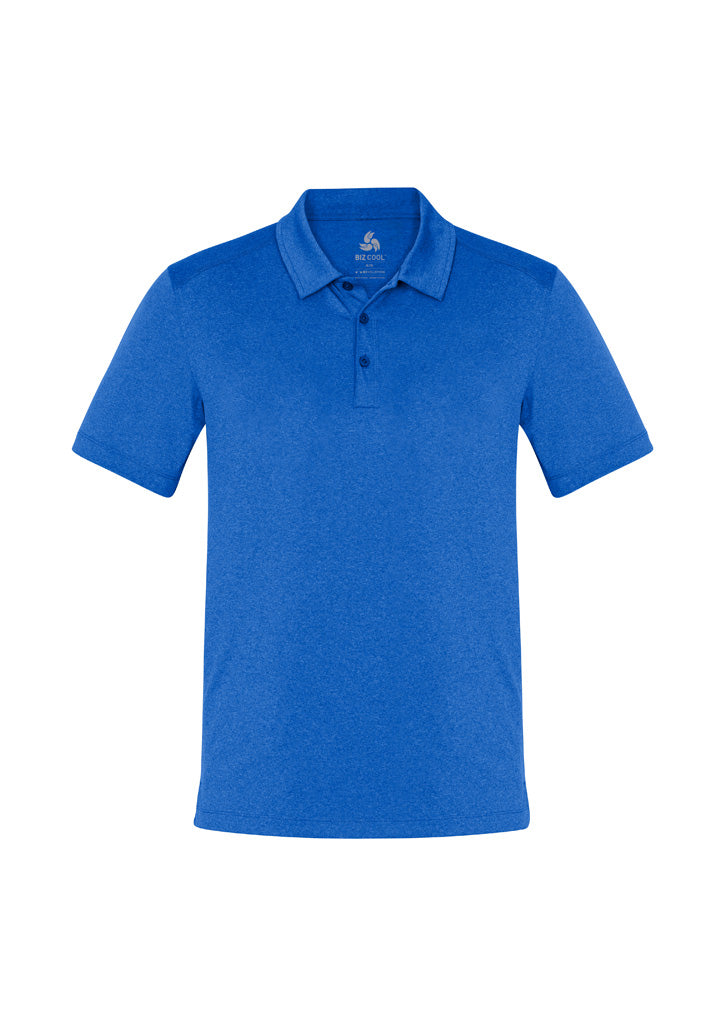 Biz Collection P815MS Aero Mens Short Sleeve Polo in Electric Blue