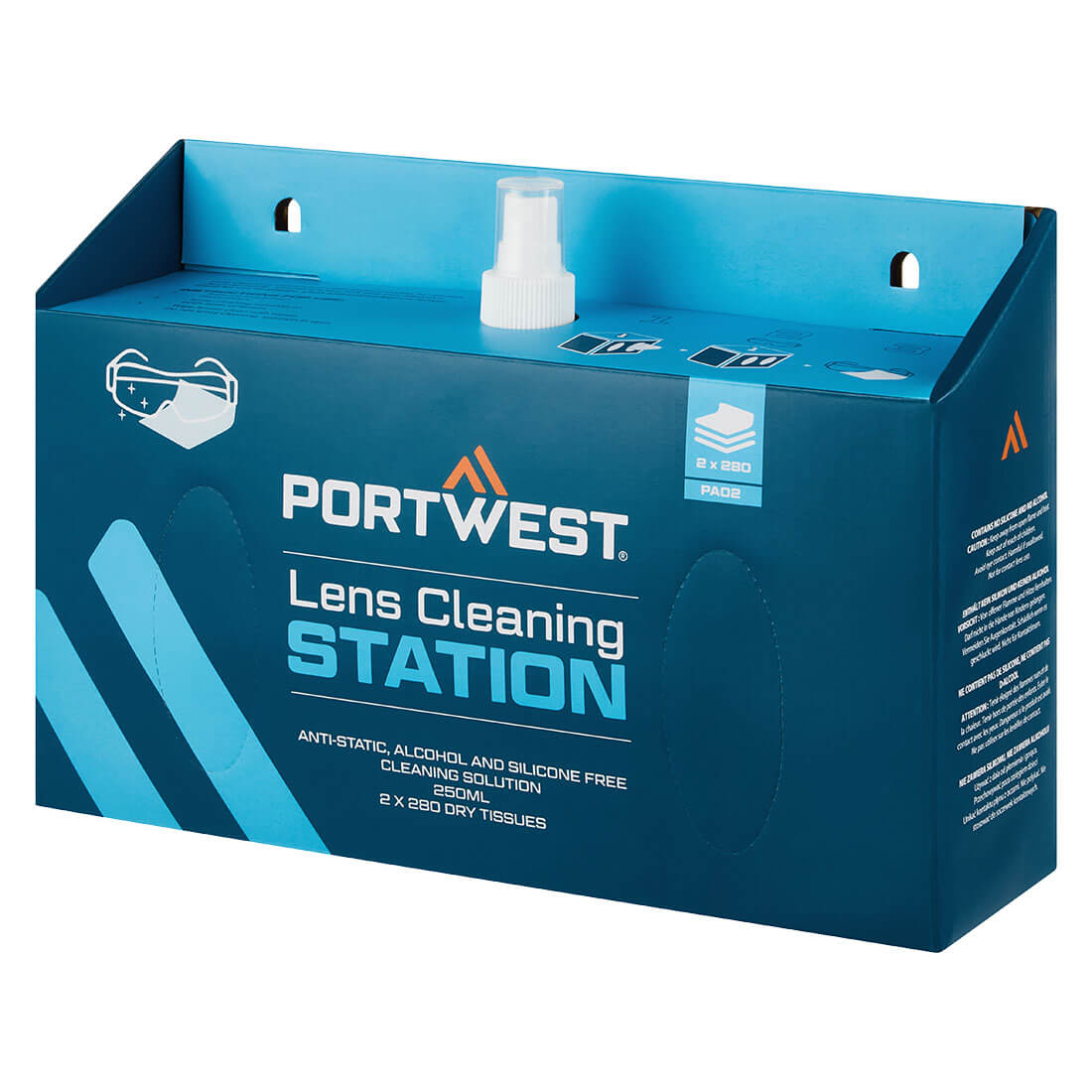 Lens Cleaning Station - PA02 - Portwest - White