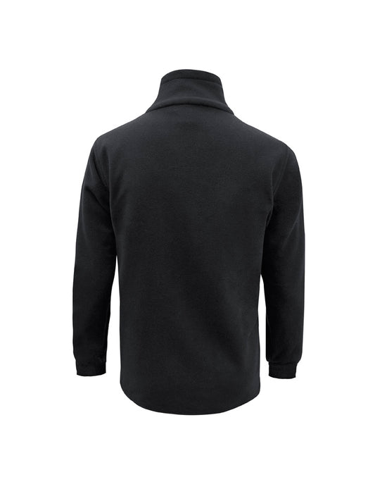 Biz Collection PF380 Heavy Weight Mens Fleece in Black - back view
