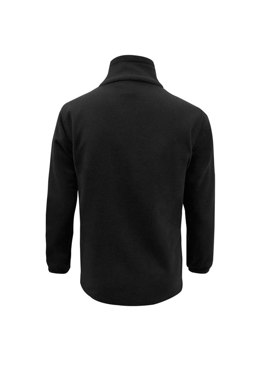 Biz Collection PF630 Plain Mens Jacket in Black - back view