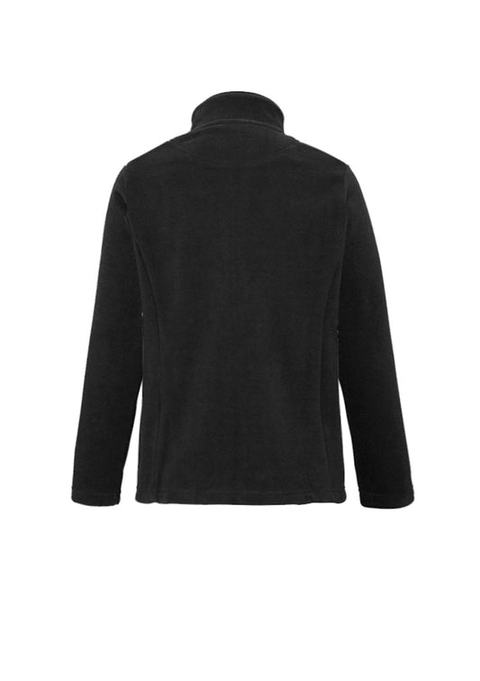 Biz Collection PF631 Plain Womens Jacket in Black - back view