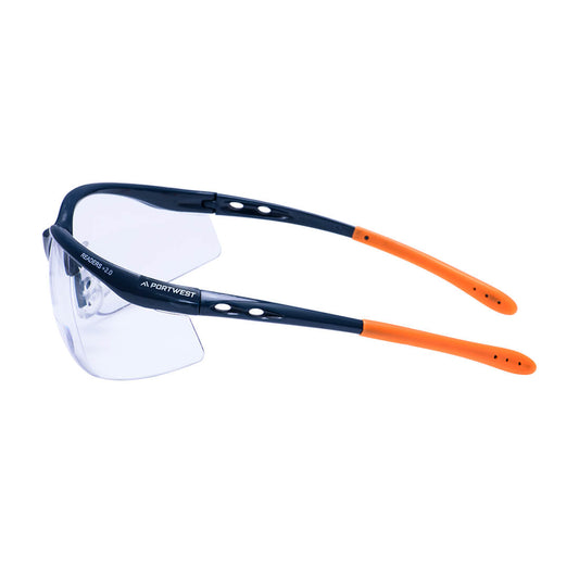 Portwest PS25 Safety Readers in Clear - back view